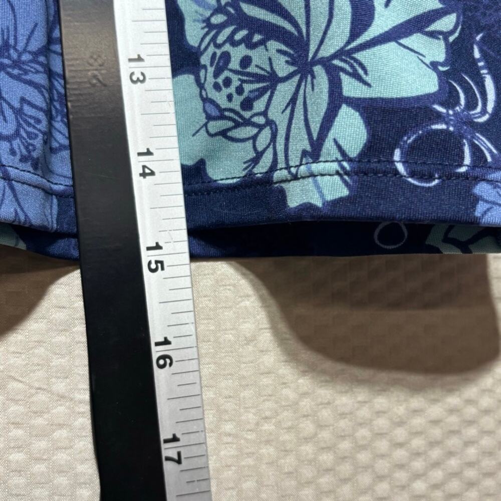 Tranquility Floral Skort Medium Blue Golf Tennis Built In Shorts - Picture 5 of 6